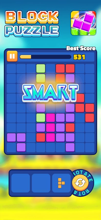 Block Puzzle: Free Rotate游戏截图