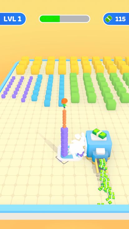 Cube Tower Arcade游戏截图