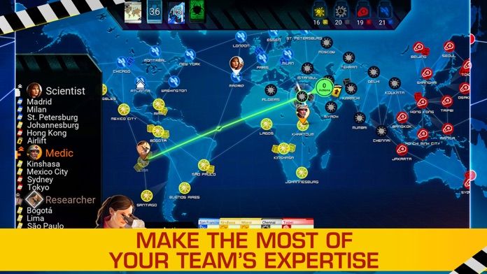 Pandemic: The Board Game游戏截图