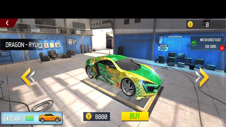 Mega Ramp Car Stunt Game游戏截图
