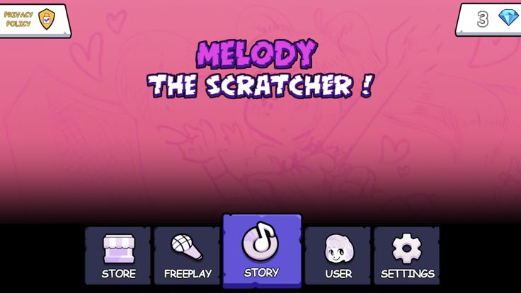 Melody The Scratcher !游戏截图
