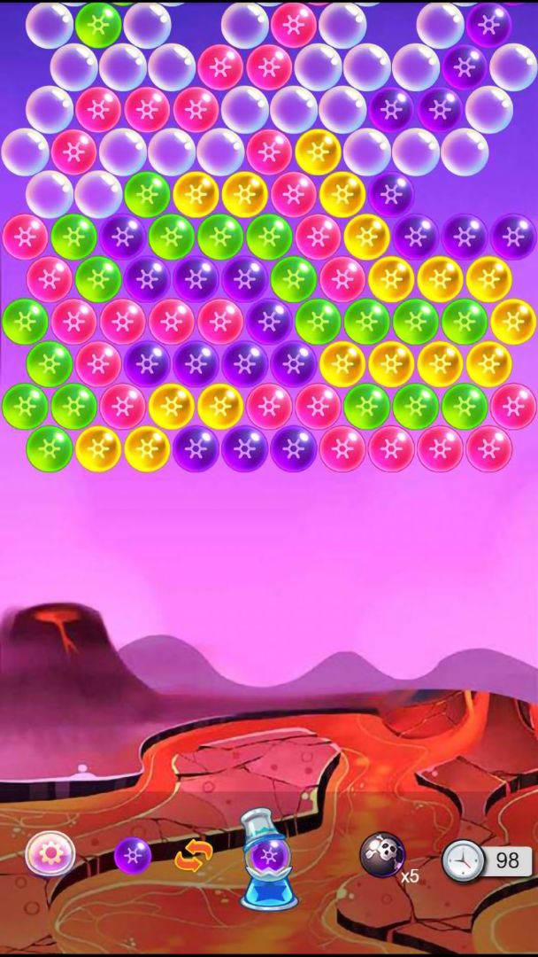 弹球泡泡龙游戏截图
