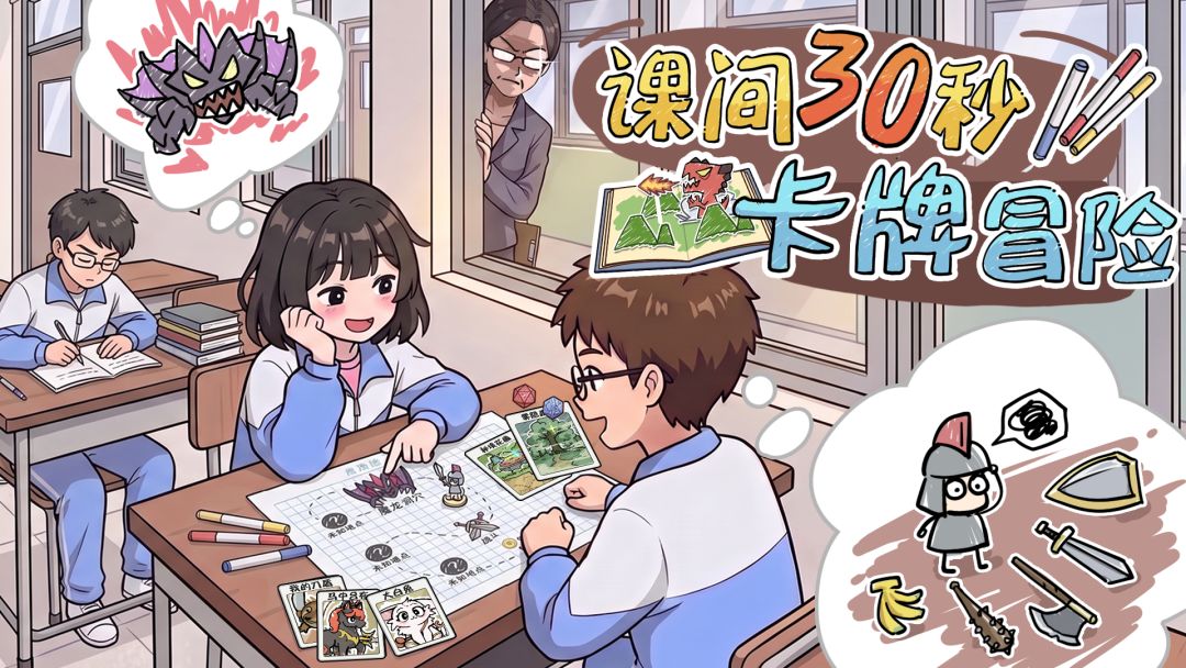课间30秒卡牌冒险