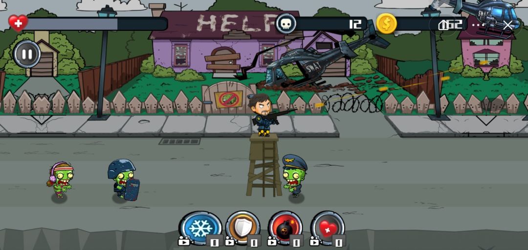 僵尸塔防:末日生存游戏截图