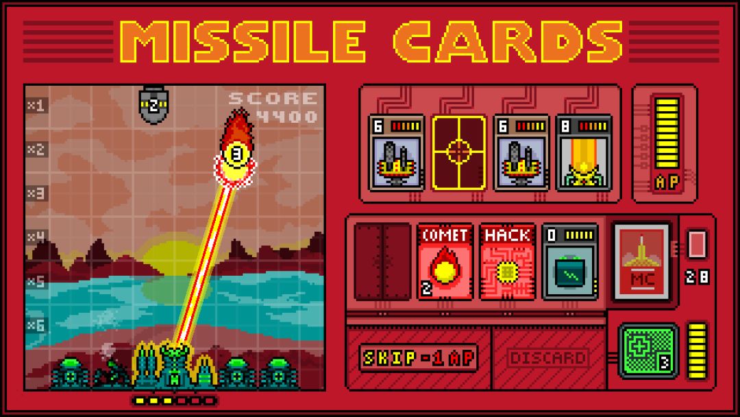 Missile Cards游戏截图