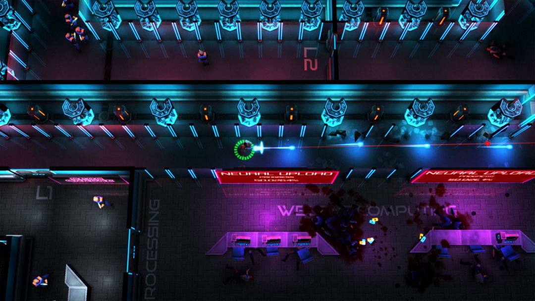 Neon Chrome游戏截图