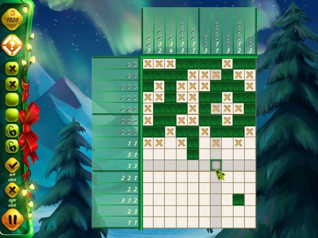 Santa's Toy Factory Nonograms游戏截图