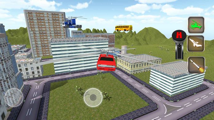 未来派 机器人 战争 汽车 : 无人机 飞行员 模拟器游戏截图