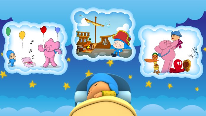 Pocoyo Dreams: Bedtime Stories游戏截图