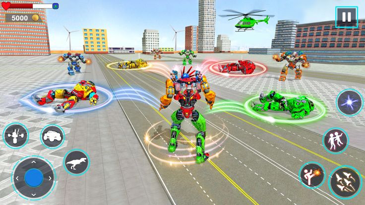 合并机器人游戏 - 改造机器人大战游戏截图