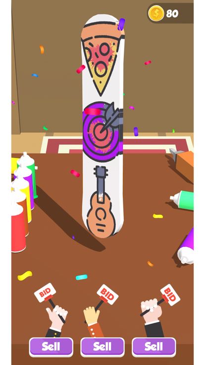 Snowboard Art游戏截图