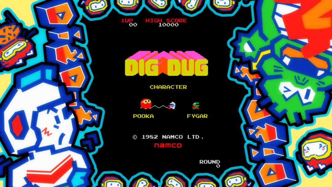 ARCADE GAME SERIES: DIG DUG游戏截图
