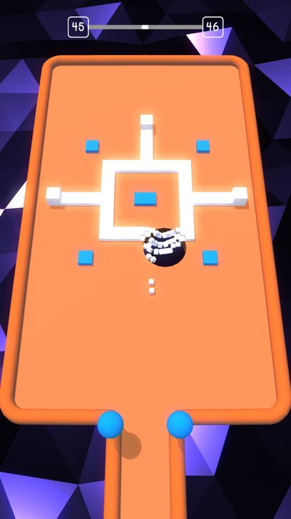 洞洞大作战 - 黑洞吞噬方块迷宫游戏截图