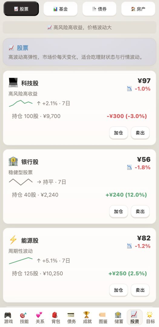 负产阶级游戏截图