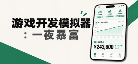 游戏开发模拟器：一夜暴富 封面