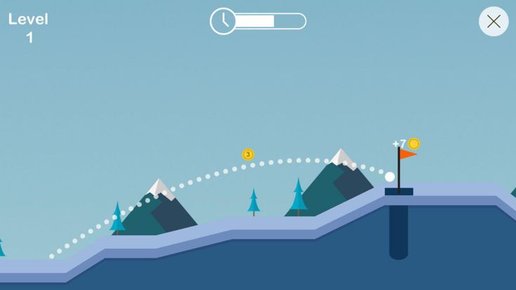 迷你高尔夫游戏 - 一杆进洞游戏截图