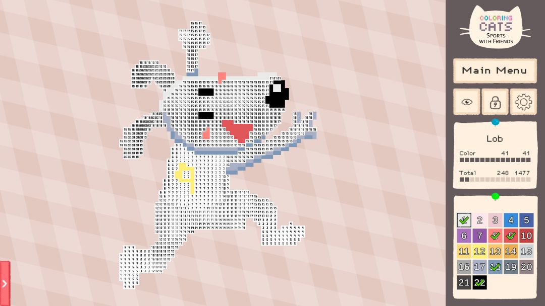 Coloring Cats: Sports With Friends游戏截图