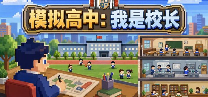 模拟高中:我是校长 封面