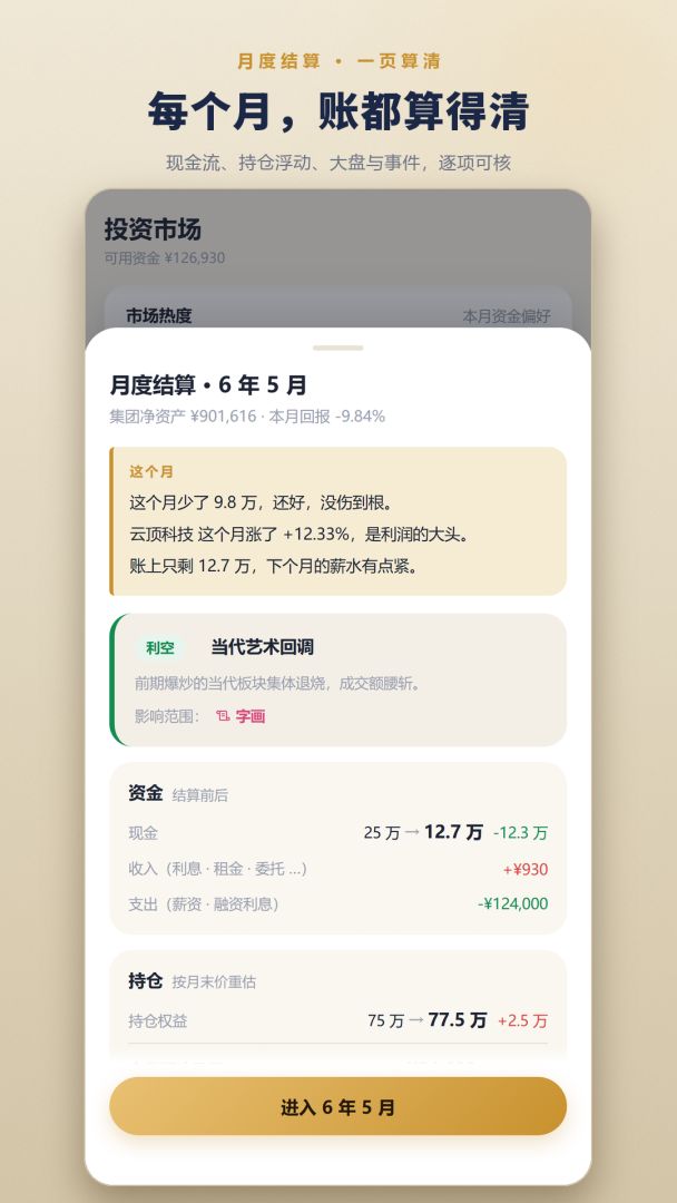 投资集团游戏截图