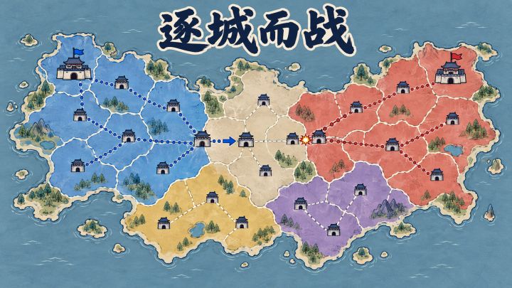 逐城而战 封面