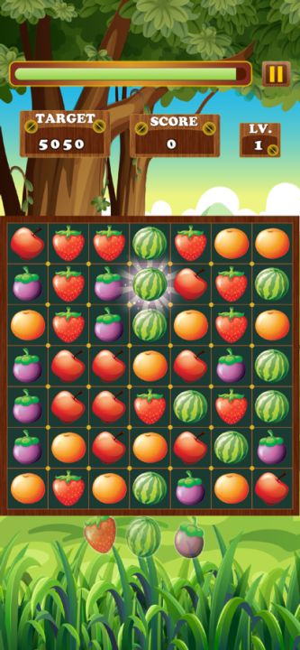 Fruits Connect HD游戏截图
