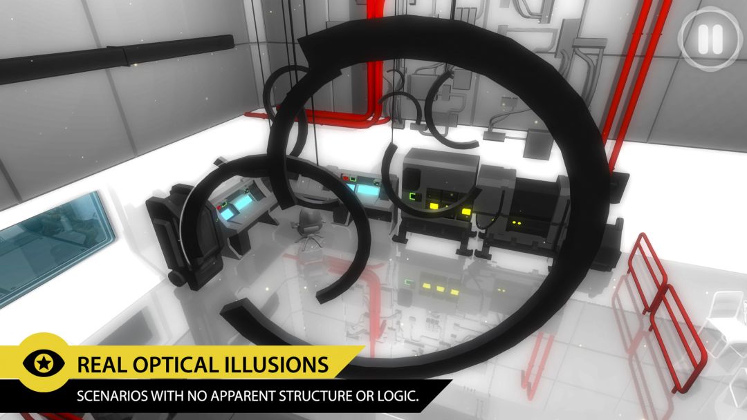 PERFECT ANGLE: The puzzle game based on optical illusions游戏截图