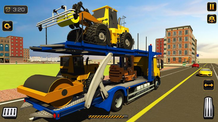 Heavy Machines Transporter Sim游戏截图