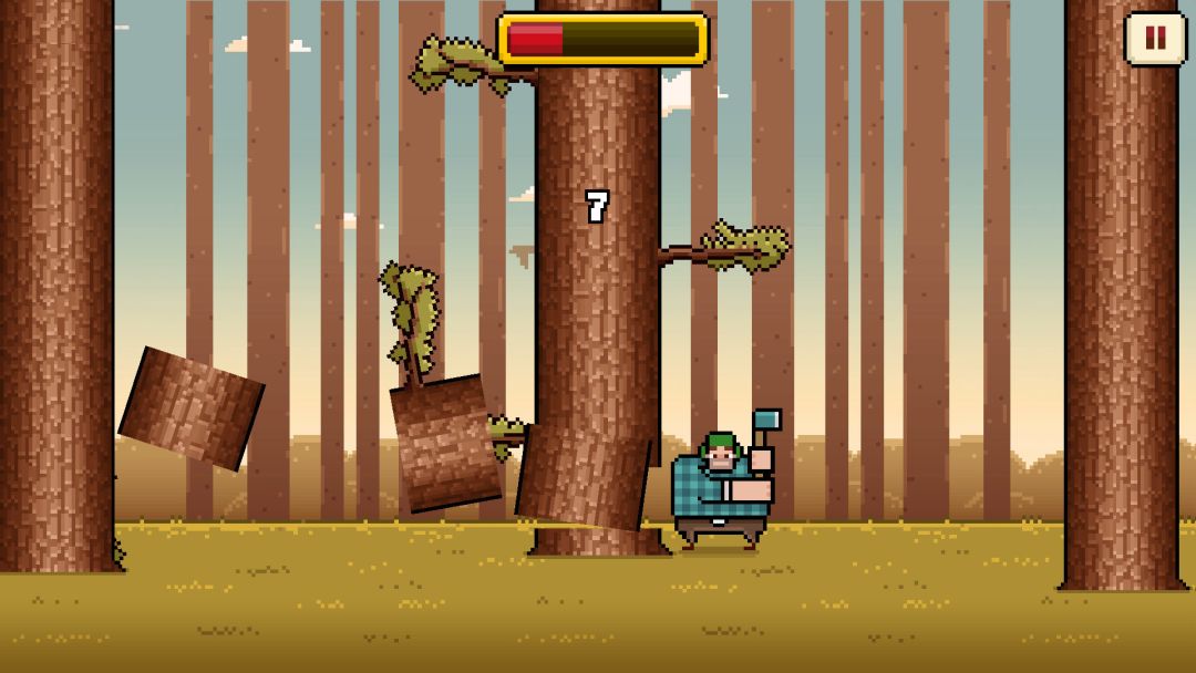 Timberman游戏截图