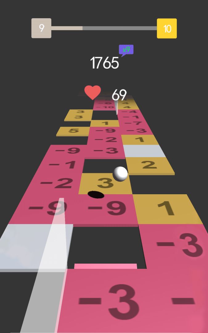 得分跳跳球游戏截图