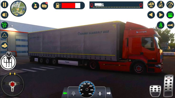 Heavy Euro Truck Offroad Games游戏截图