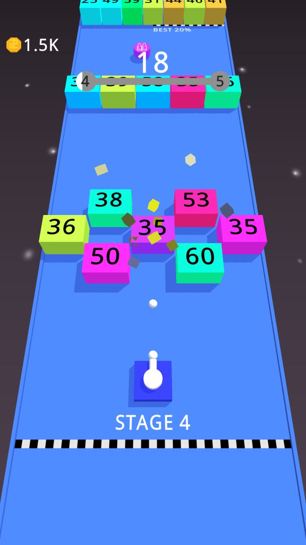 指尖坦克炮打方块游戏截图