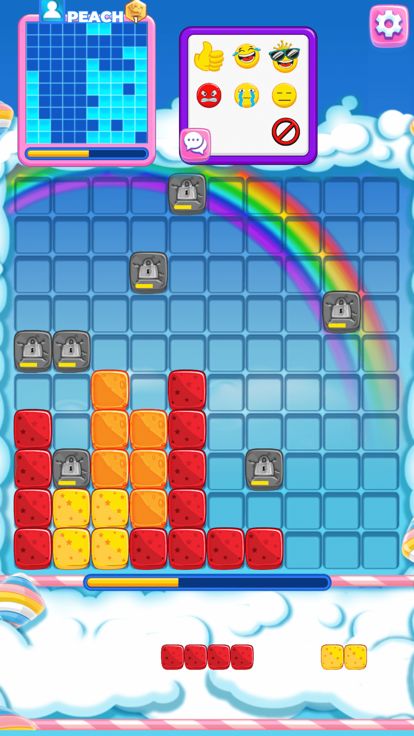 Gummy Blocks Battle游戏截图