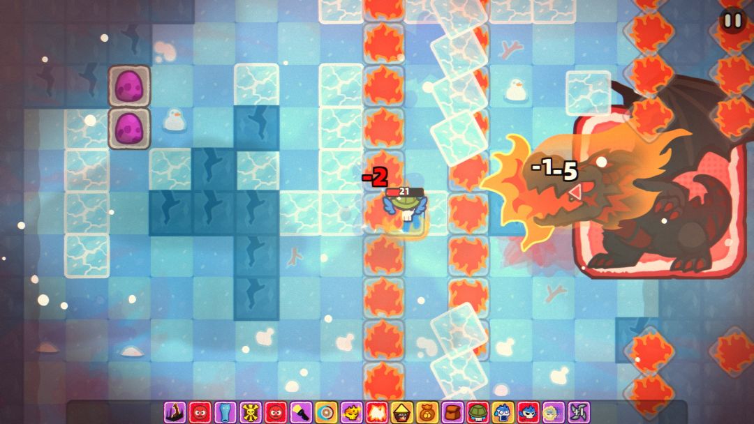 卡片魔王：只剩个头！游戏截图