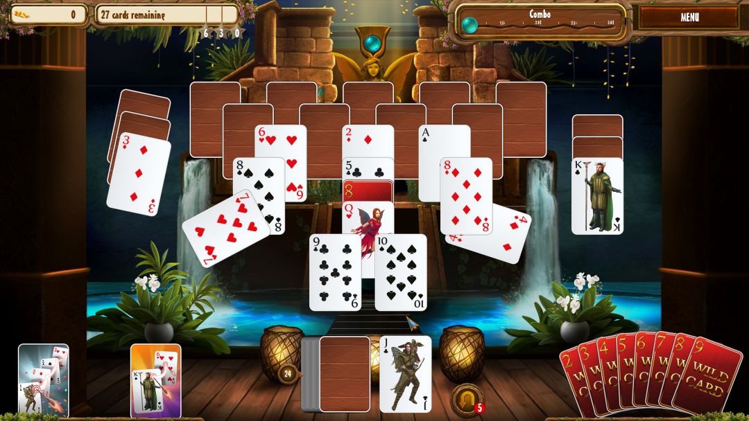 Fantasy Quest Solitaire游戏截图
