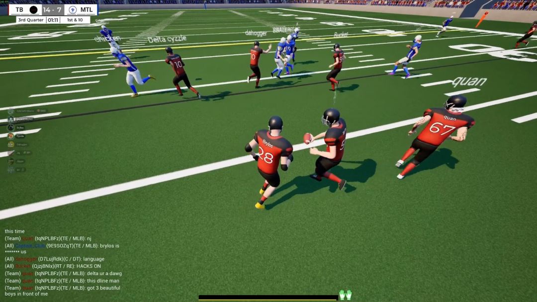 Pro Football Online游戏截图
