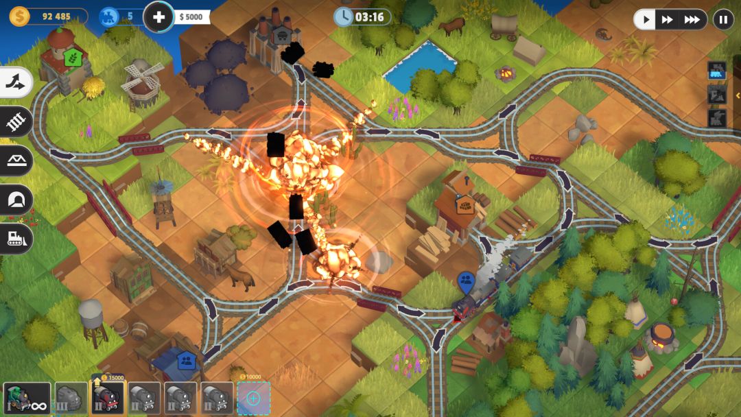 火车山谷:起源游戏截图