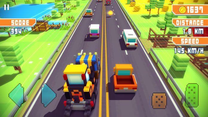 Blocky Highway游戏截图