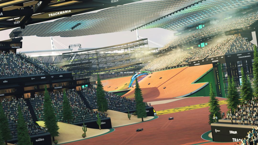 Trackmania游戏截图