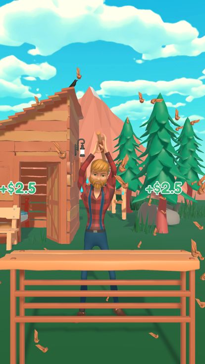 Lumberjack Man 3D游戏截图