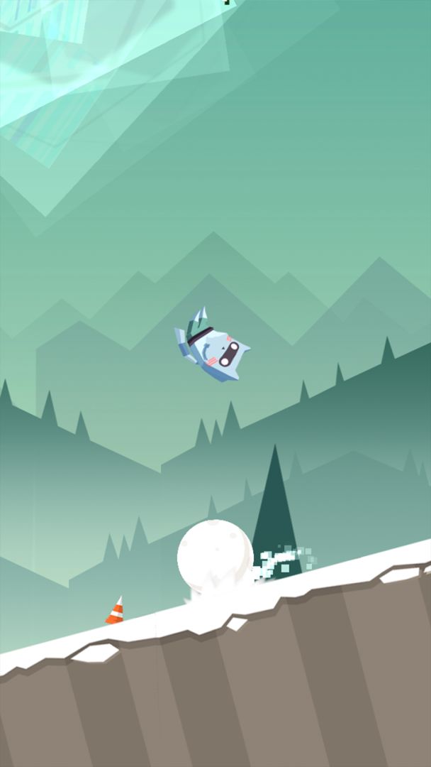 奔跑吧雪球游戏截图