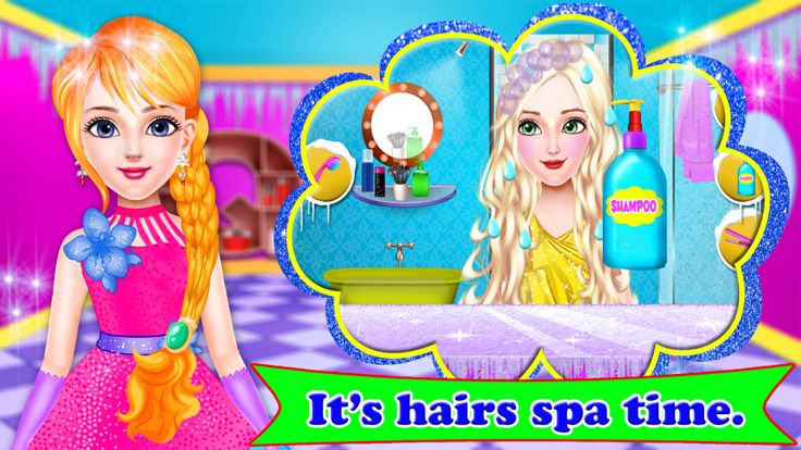 头发 样式 沙龙2 - 女孩 游戏游戏截图