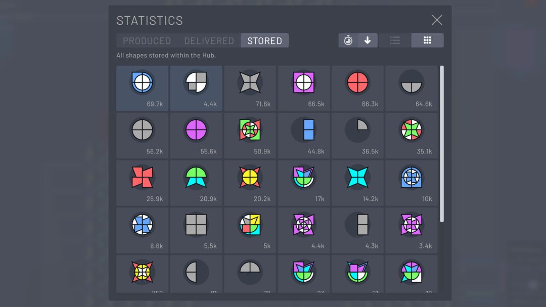 异形工厂(Shapez)游戏截图