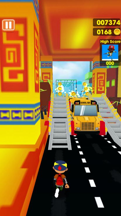 火車衝浪者：在次級路上跑游戏截图