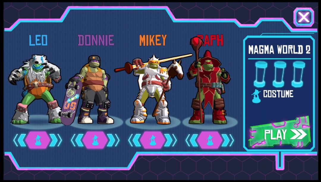 Teenage Mutant Ninja Turtles: Portal Power游戏截图