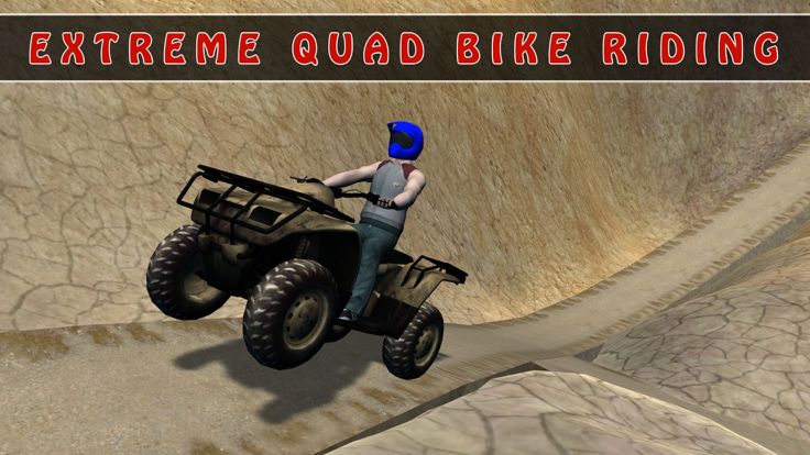 四骑自行车山模拟器 - 4×4越野车或骑赛车模拟游戏游戏截图