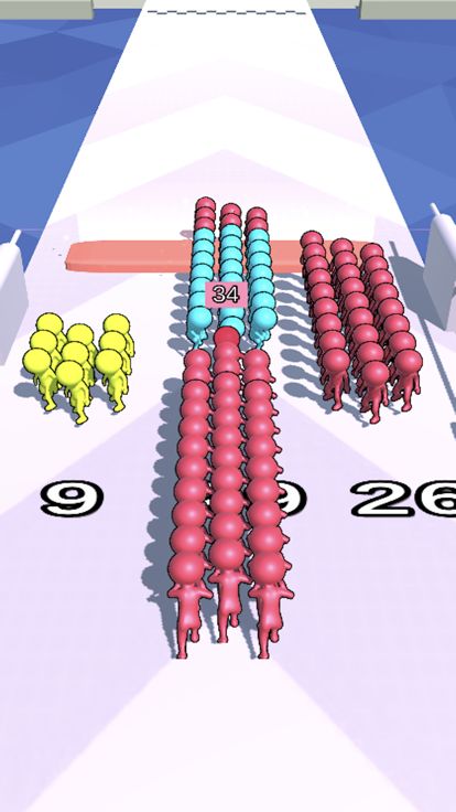 Count Crowd Pusher游戏截图