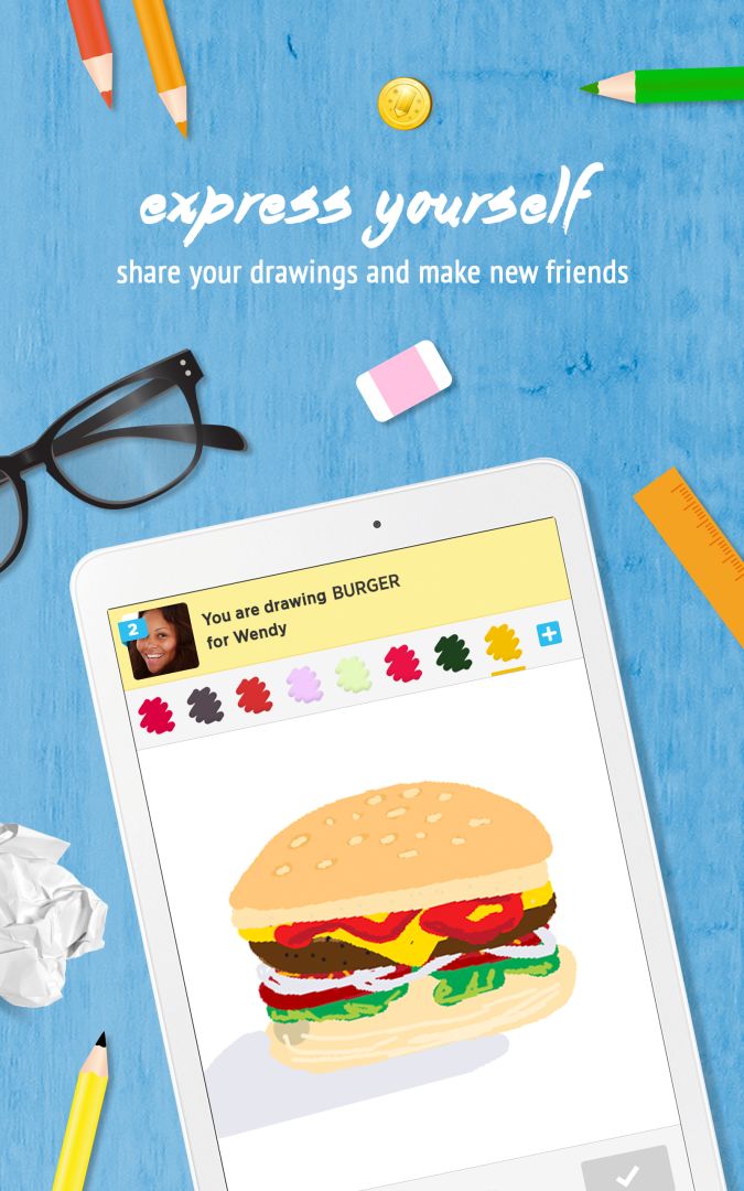 Draw Something Classic游戏截图