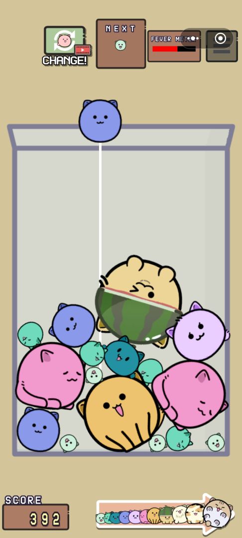 猫咪掉落游戏截图