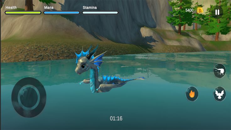 Dragon Simulator: Ice & Fire游戏截图