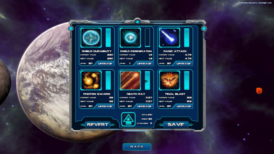 Asteroid Bounty Hunter游戏截图